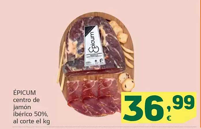 ÉPICUM centro de jamón ibérico 50%