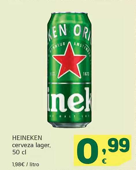 HEINEKEN cerveza lager