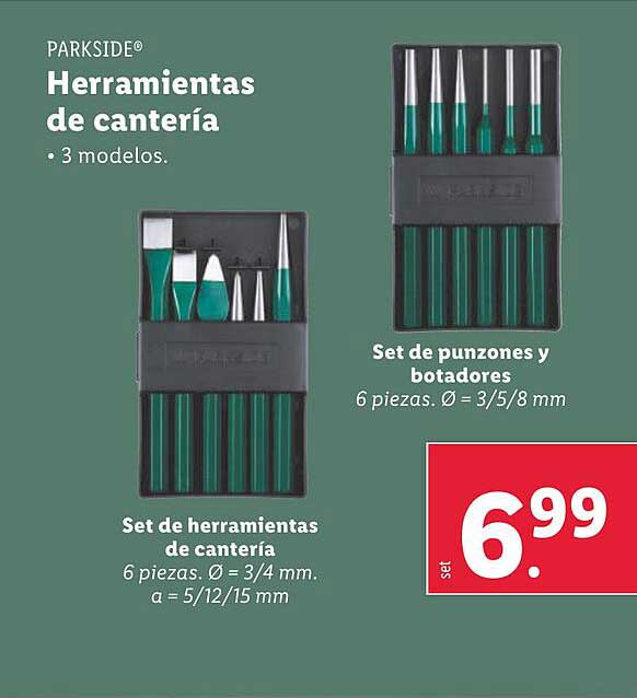 Herramientas de cantería