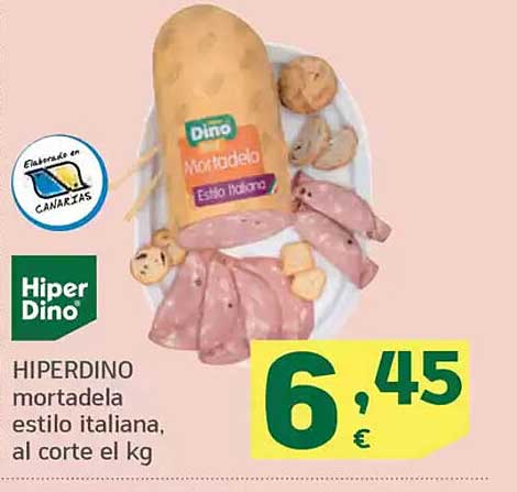 HIPERDINO mortadela estilo italiana