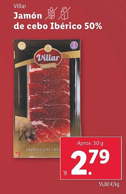 Jamón de cebo Ibérico 50%