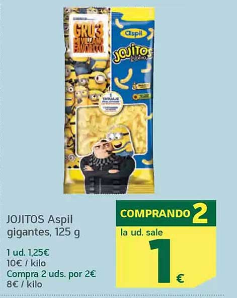 JOJITOS Aspil gigantes