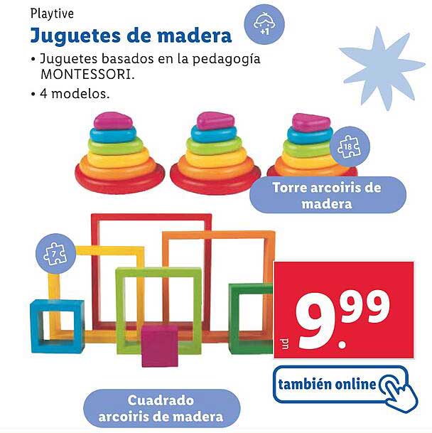 Juguetes de madera