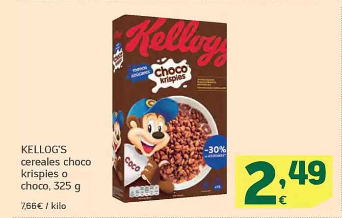 KELLG'S cereales choco krispies