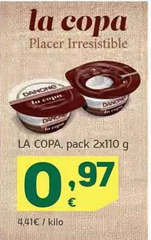 LA COPA, pack 2x110 g