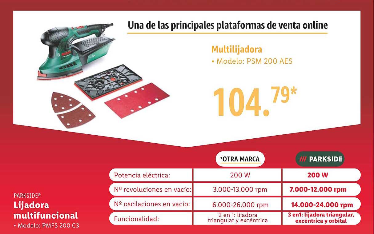 Lijadora multifuncional