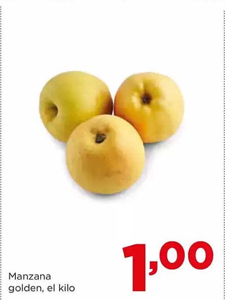 Manzana golden, el kilo