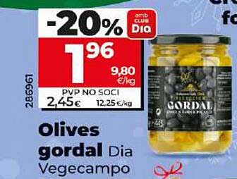 Olives gordal Dia Vegecampo