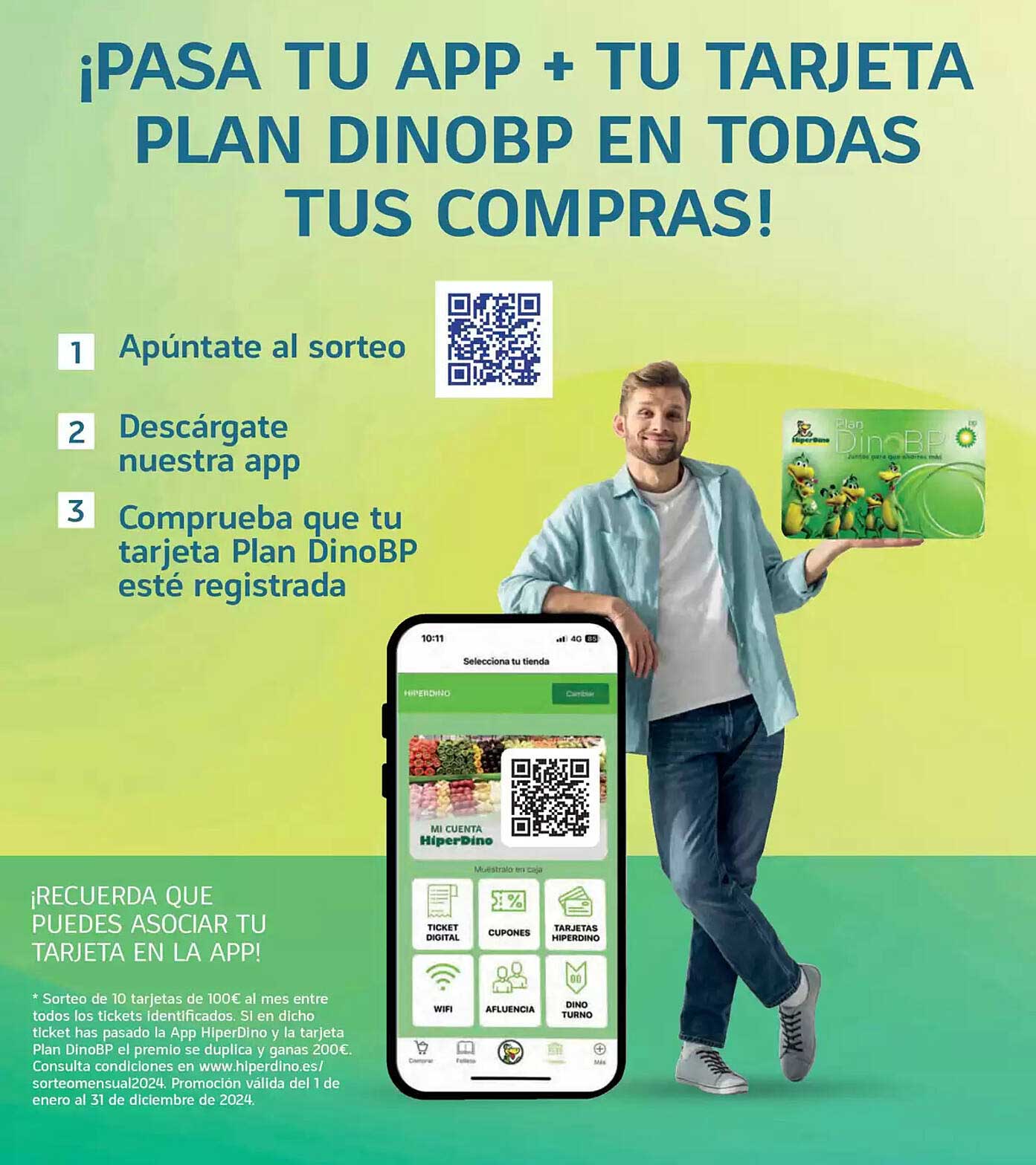 ¡PASA TU APP + TU TARJETA PLAN DINOBP EN TODAS TUS COMPRAS!