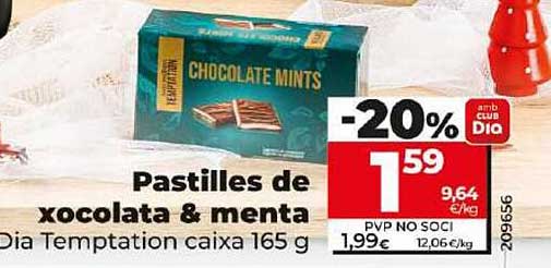 Pastillas de chocolate & menta