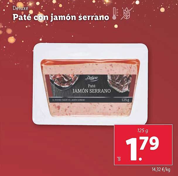 Paté con jamón serrano