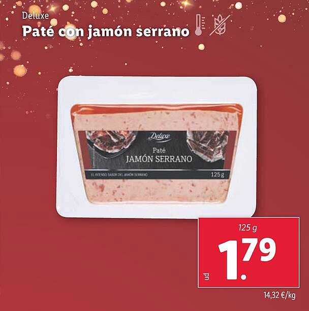 Paté con jamón serrano