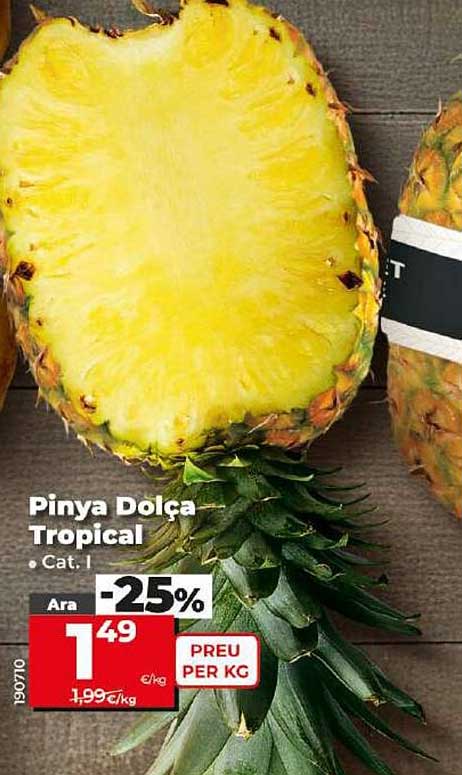 Pinya Dolça Tropical