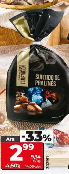 Surtido de pralines