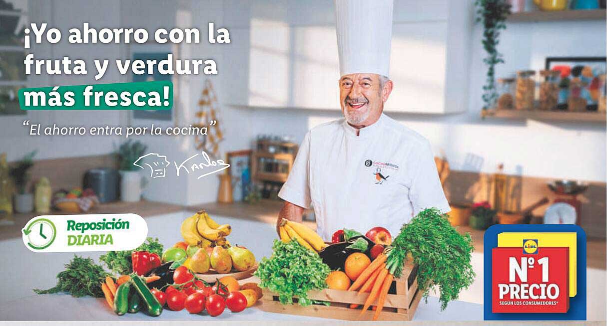 ¡Yo ahorro con la fruta y verdura más fresca!