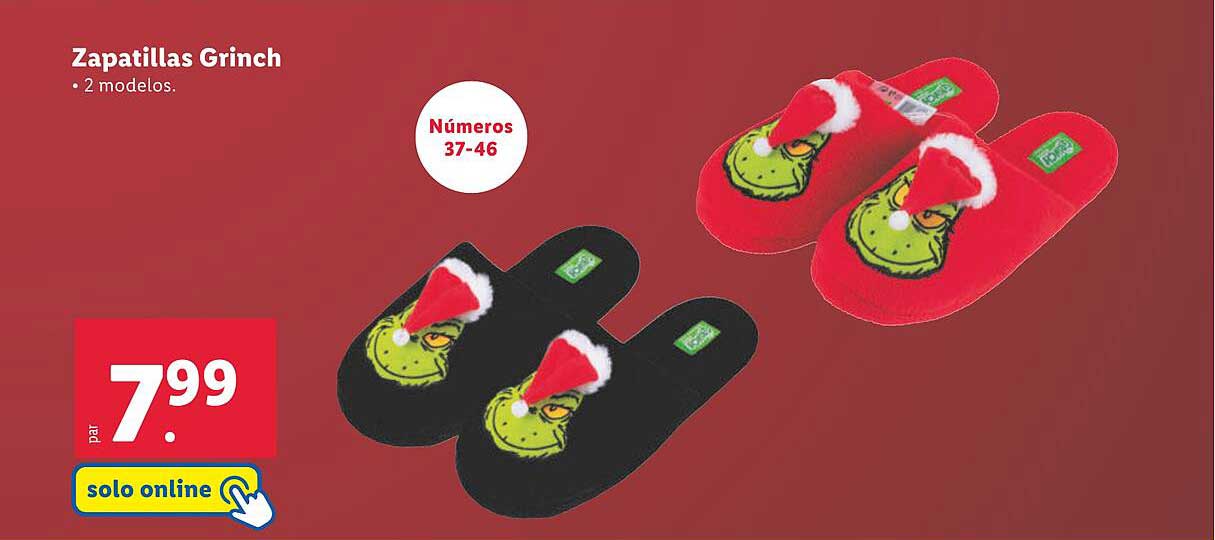 Zapatillas Grinch