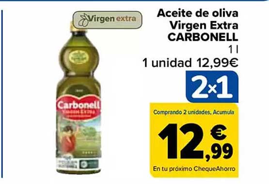 Aceite de oliva Virgen Extra CARBONELL