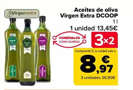 Aceites de oliva Virgen Extra DCOOP