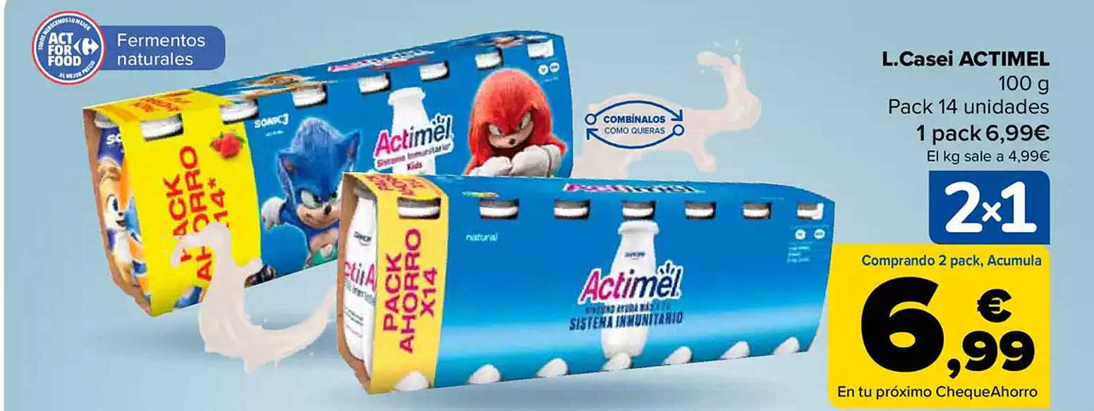 Actimel Pack Ahorro x14