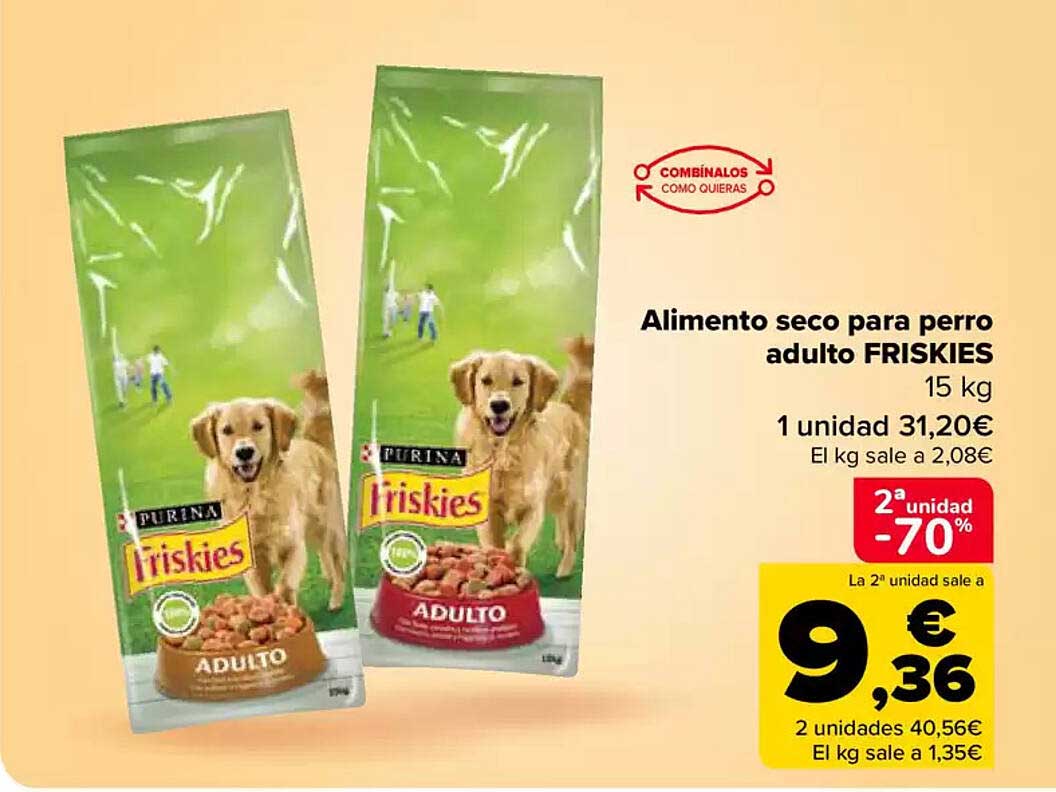 Alimento seco para perro adulto FRISKIES