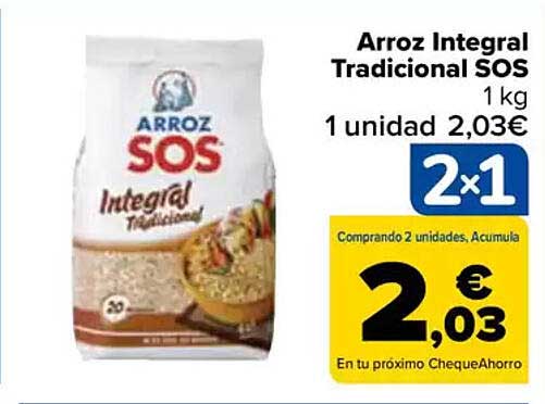 Arroz Integral Tradicional SOS