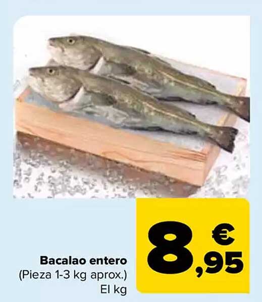 Bacalao entero