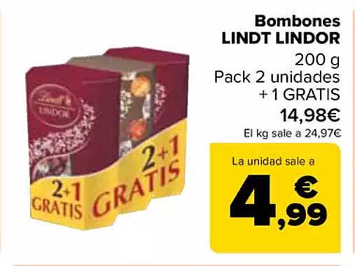 Bombones LINDT LINDOR