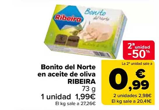 Bonito del Norte en aceite de oliva RIBEIRA