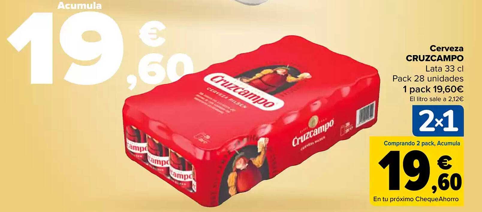 Cerveza CRUZCAMPO