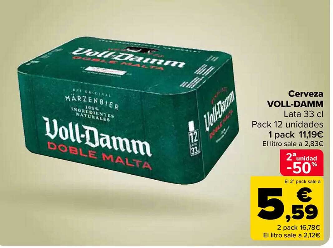 Cerveza VOLLDAMM Doble Malta