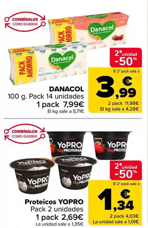 DANACOL  
Proteicos YOPRO