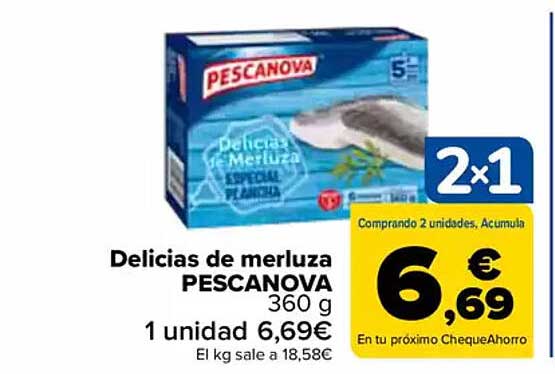 Delicias de merluza PESCANOVA