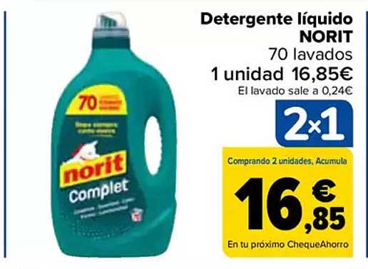 Detergente líquido NORIT