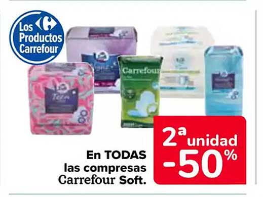 En TODAS las compras Carrefour Soft