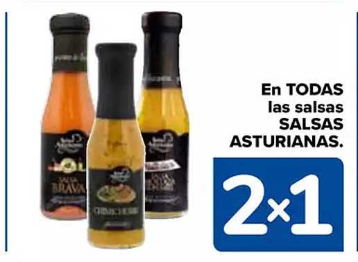 En TODAS las salsas SALSAS ASTURIANAS.