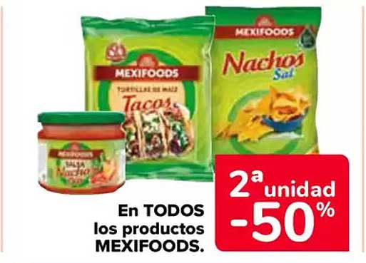 En TODOS los productos MEXIFOODS.