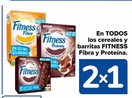 Fitness Fibra y Fitness Proteína