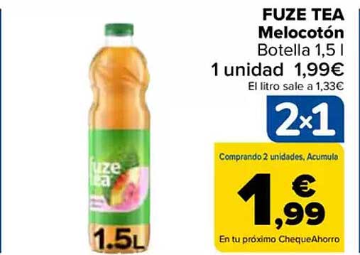 FUZE TEA Melocotón