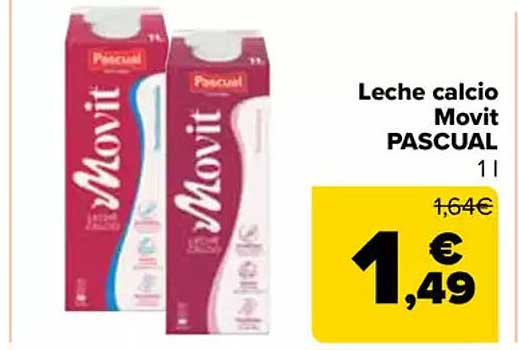 Leche calci Movit PASCUAL