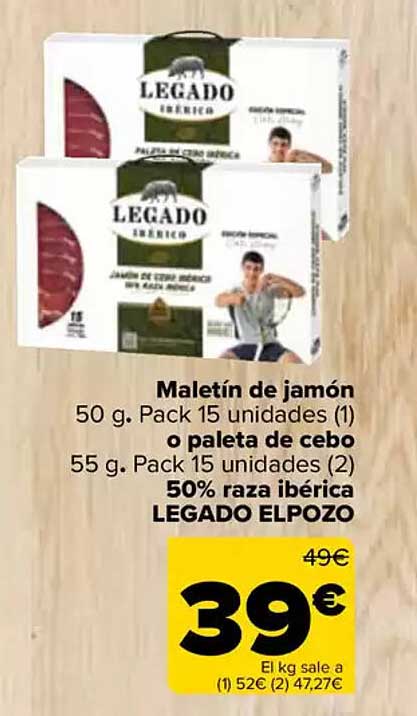 Maletín de jamón