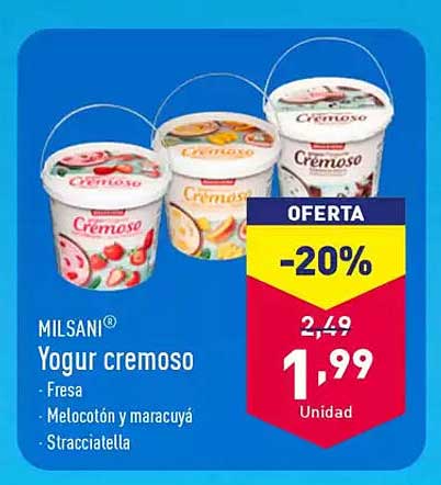 MILSANÍ® Yogur cremoso