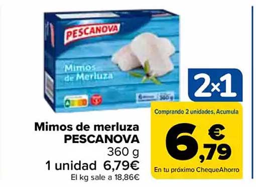 Mimos de merluza PESCANOVA