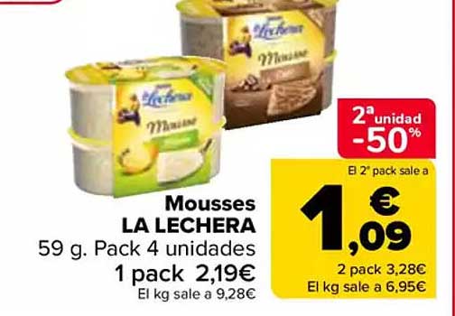 Mousses LA LECHERA