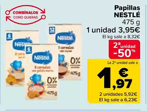 Papillas NESTLÉ