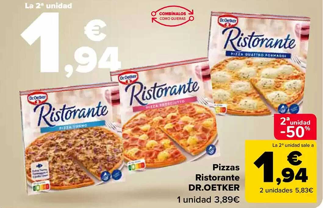 Pizzas Ristorante DR.OETKER