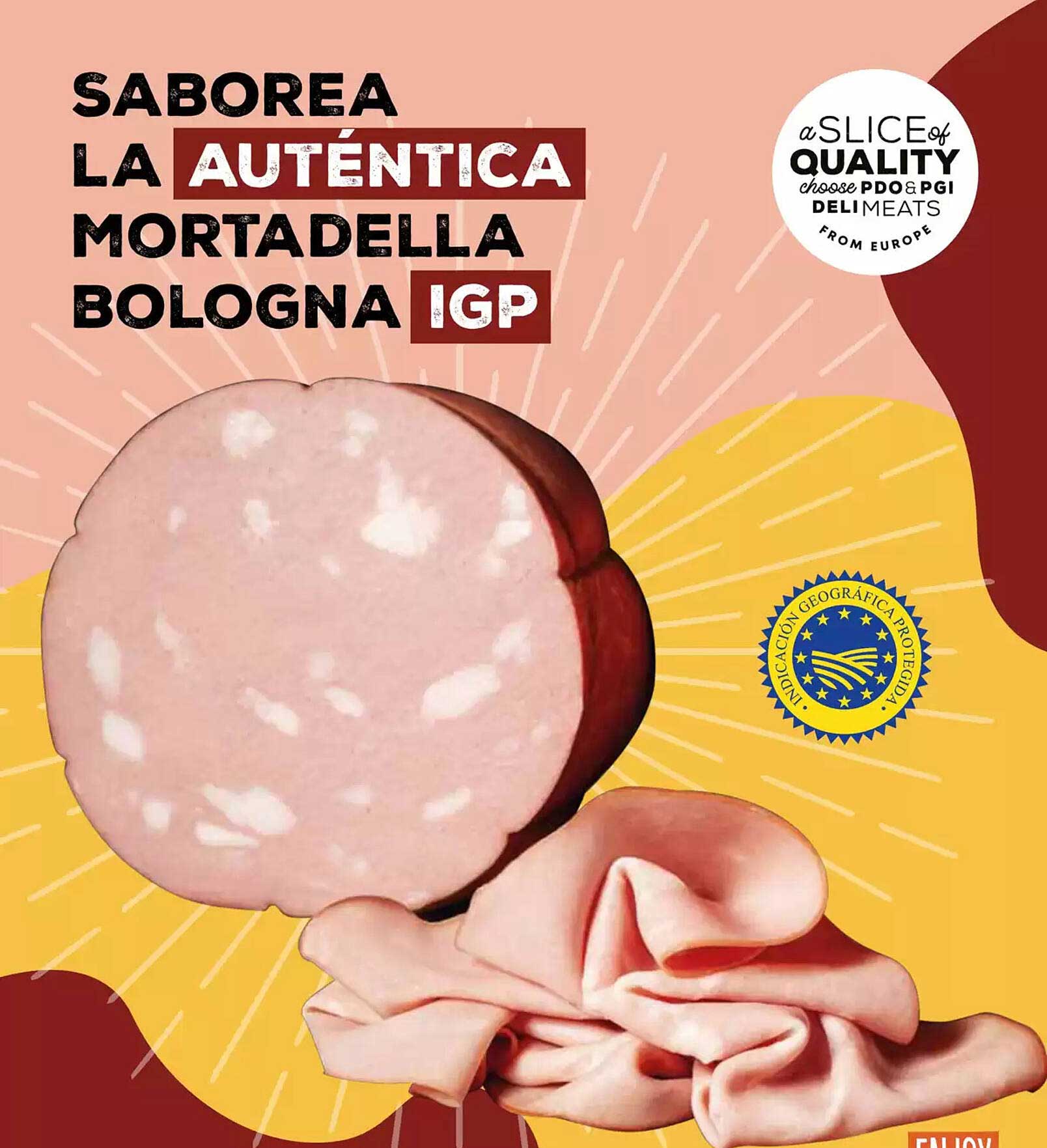 Saborea la auténtica mortadella Bologna IGP