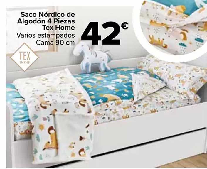 Saco Nórdico de Algodón 4 Piezas Tex Home