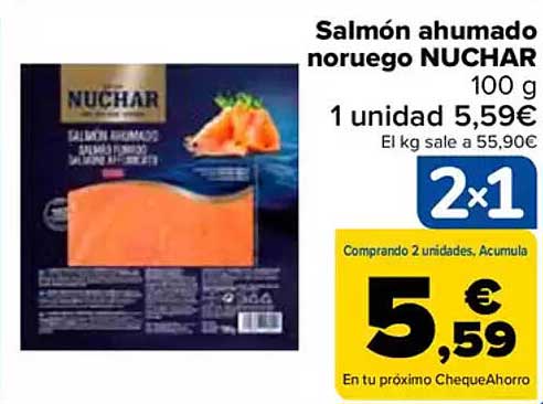 Salmón ahumado noruego NUCHAR