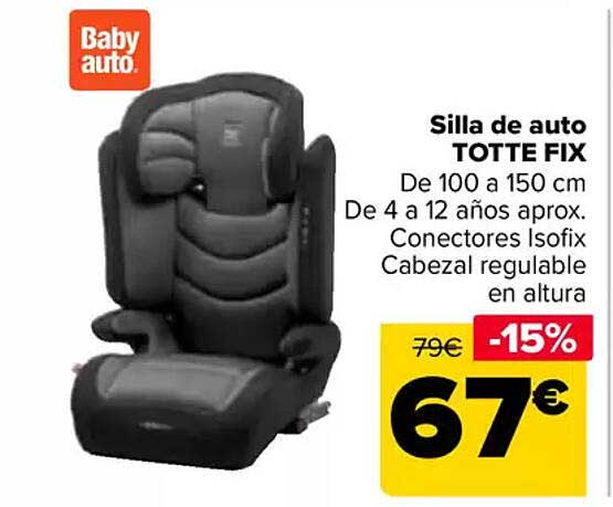 Silla de auto TOTTE FIX