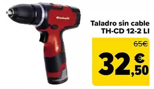 Taladro sin cable TH-CD 12-2 LI